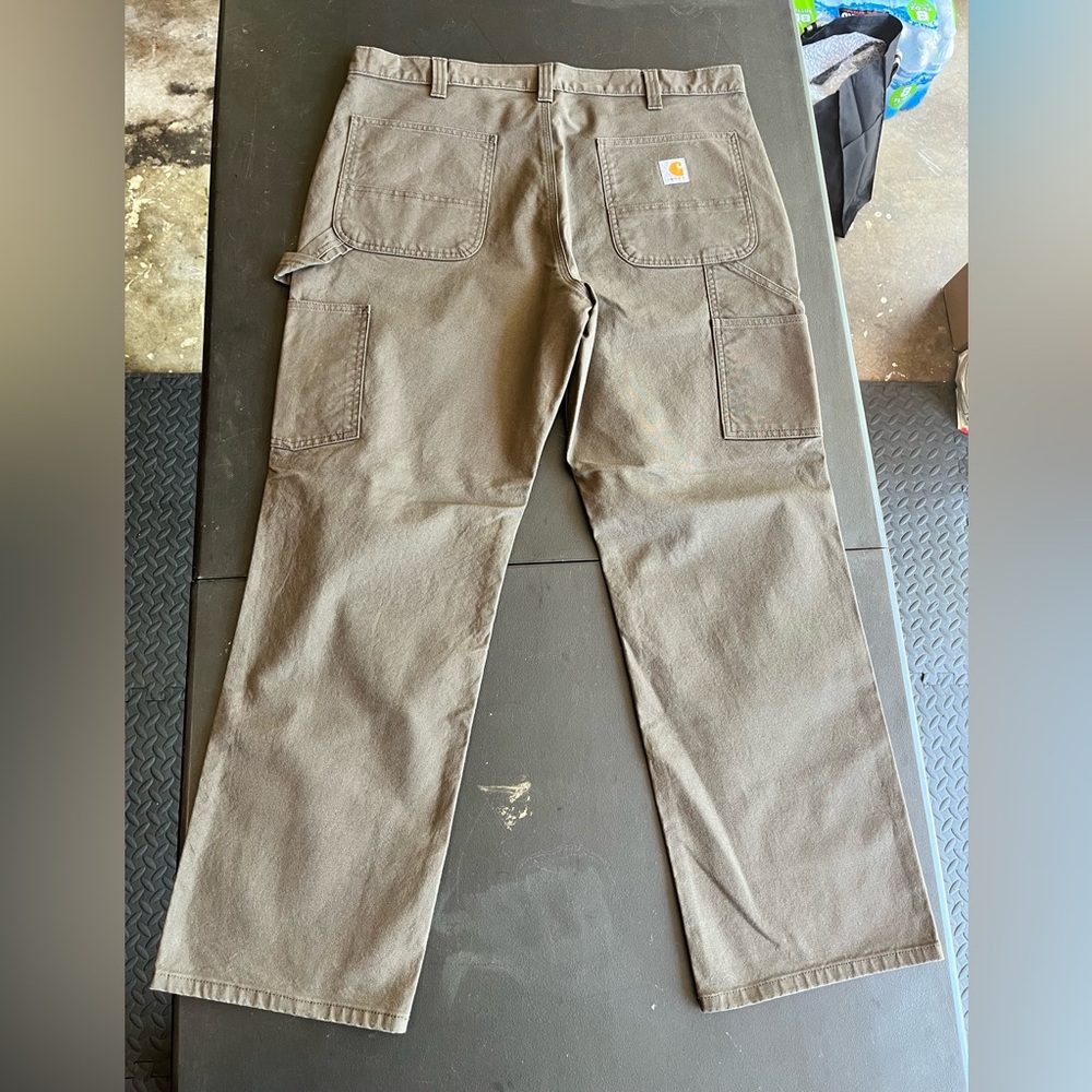 Carhartt Brown Cargo Pants Rugged Durable Design 38x30